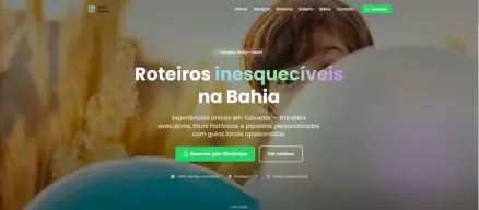Screenshot do projeto Rota Bahia Turismo - Rota Bahia Turismo